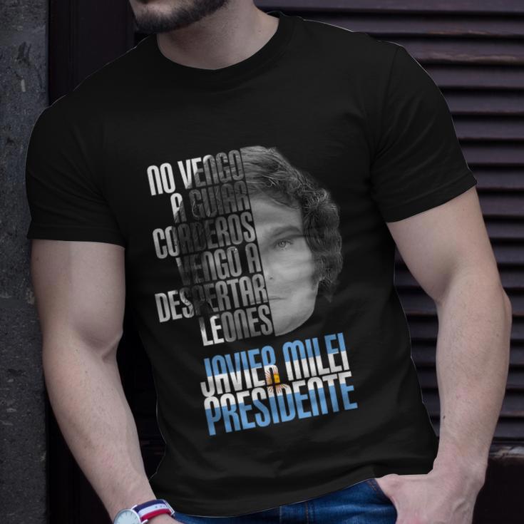 Javier Milei Presidente Argentina T Shirt Monsterry