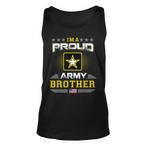 Proud Army Brother Tank Tops