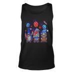 4th Of July Gnome Tank Tops