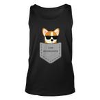 Pocket Corgi Tank Tops