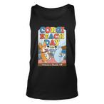 Corgi Beach Day Tank Tops