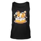 Corgi Cake Tank Tops