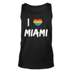 Gay Pride Miami Tank Tops