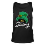 Scary Leprechaun Tank Tops