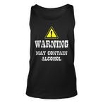 May Contain Alcohol Tank Tops