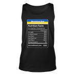 Dad Nutrition Facts Tank Tops