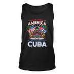 Cuba Classic Cars Tank Tops