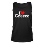 Greece Tank Tops