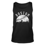Boston Skyline Tank Tops