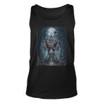 Wolf Meme Tank Tops