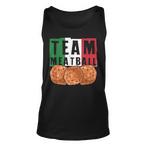 Team Meatball Tank Tops