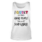Funny Sewing Tank Tops