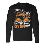 Thanksgiving Pregnancy Twin Shirts