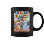 Corgi Beach Day Mugs