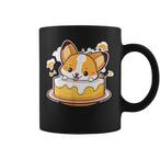 Corgi Cake Mugs