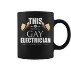Electrician Gay Pride Mugs