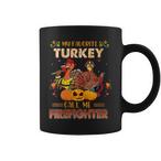 Firefighter Turkey Thanksgiving Mugs