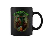 Scary Leprechaun Mugs