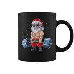 Santa Gym Mugs