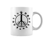 Animal Footprints Mugs