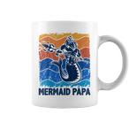 Mermaid Dad Mugs