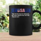 Pray For The Peace Of Jerusalem Mugs