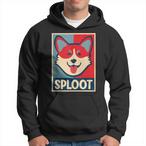 Corgi Sploot Hoodies