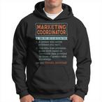 Marketing Coordinator Hoodies