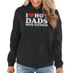 I Heart Hot Dads Hoodies