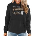 Sustainability Manager Hoodies