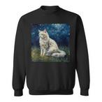Turkish Angora Cat Sweatshirts