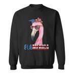 Patriotic Flamingo Sweatshirts