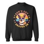 Corgi Beach Sweatshirts