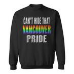 Vancouver Gay Pride Sweatshirts