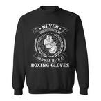 Vintage Boxing Gloves Sweatshirts