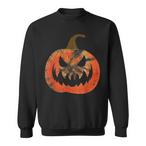 Orange Halloween Sweatshirts