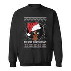African American Christmas Sweatshirts