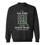 File Clerk Sweatshirts