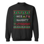 Naughty Christmas Sweatshirts