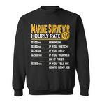 Marine Surveyor Sweatshirts