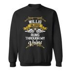 Willis Name Sweatshirts