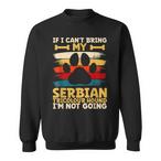 Serbian Tricolour Hound Sweatshirts