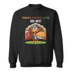 Football Turkey Thanksgiving Sweatshirts
