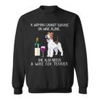 Wire Fox Terrier Sweatshirts