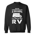 Grandpa Camping Sweatshirts