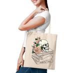 6 7 Books Tote Bags