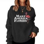 Florida Flamingo Sweatshirts