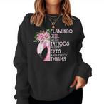 Flamingo Tattoo Sweatshirts