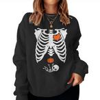 Pregnant Skeleton Sweatshirts