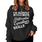 Differential Equations Teacher Sweatshirts